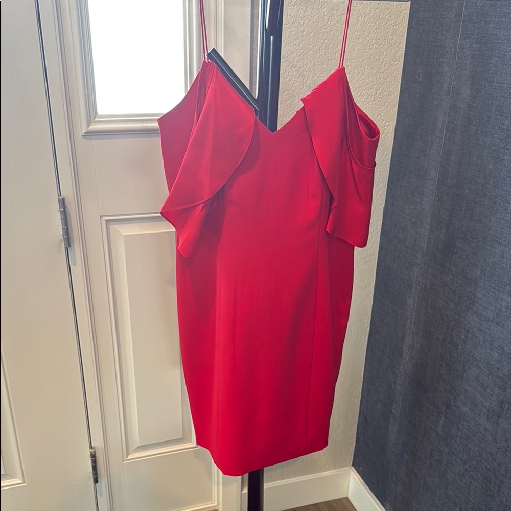Jay Godfrey Short Red Dress